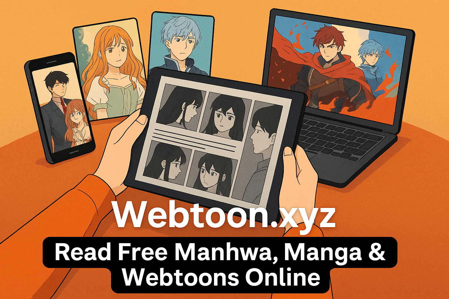 Reading Manhwa and Manga on Webtoon.xyz using multiple devices
