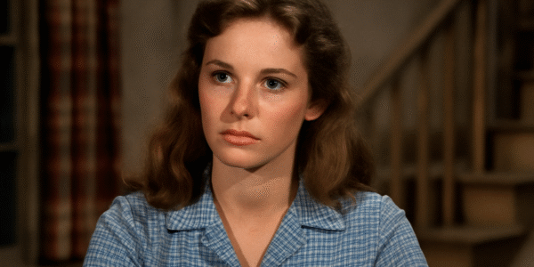 Cindy Eilbacher in a scene from The Waltons TV series