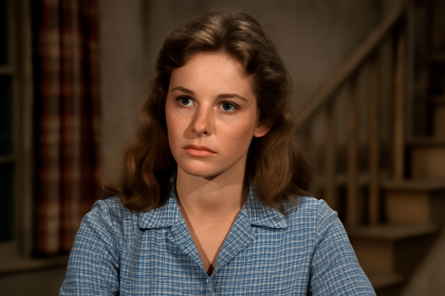Cindy Eilbacher in a scene from The Waltons TV series